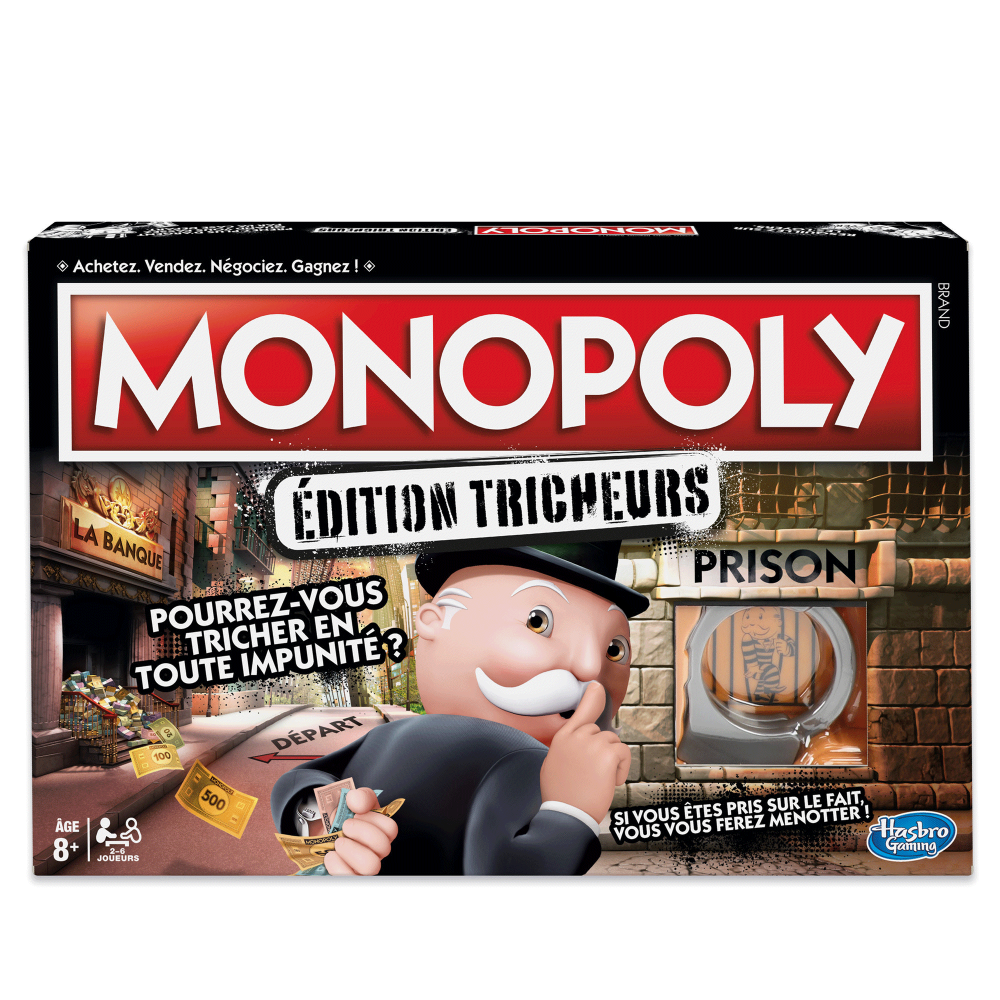 MONOPOLY Tricheurs – Jeu de Société – Nouvelle Edition 2018