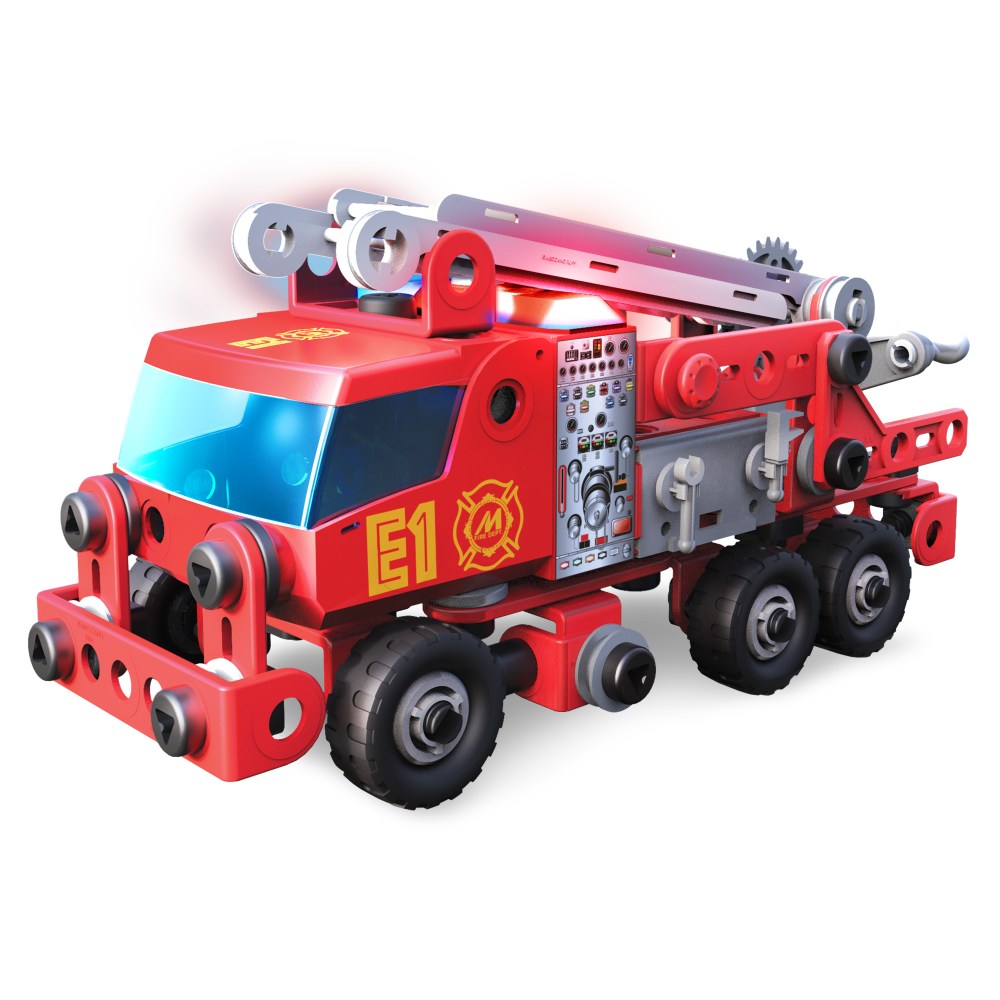 Camion de pompiers à construire