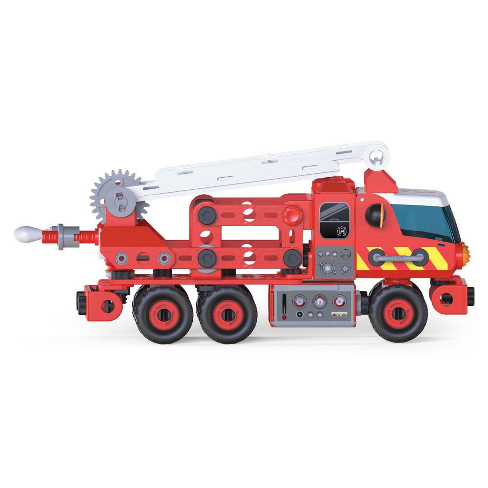 Camion de pompiers à construire