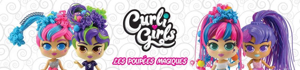 CURLIGIRLS Poupée Milli & Vogue
