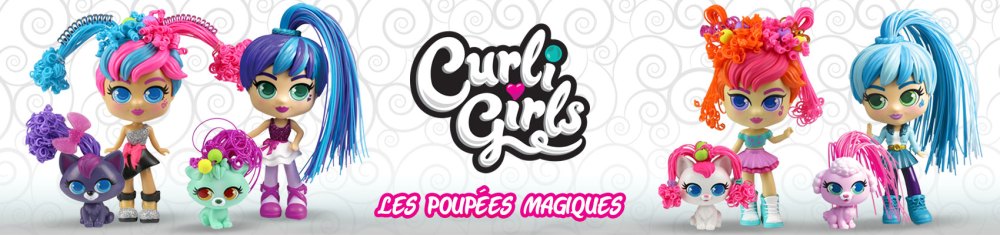 CURLIGIRLS Poupée Milli & Vogue