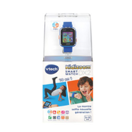 VTECH - Kidizoom Smartwatch Connect DX2 Bleue - Montre Photos et Vidéos