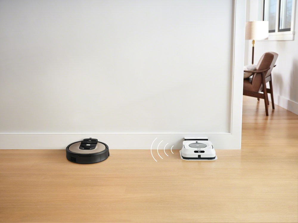Wifi connected robot vacuum cleaner with strong suction power - Autonomy 90 min - 58 dB