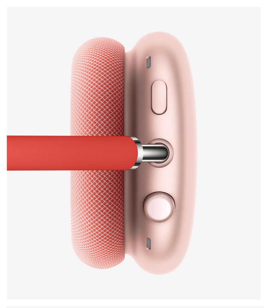 Apple - Casque AirPods Max à réduction de bruit active - Bleu Ciel