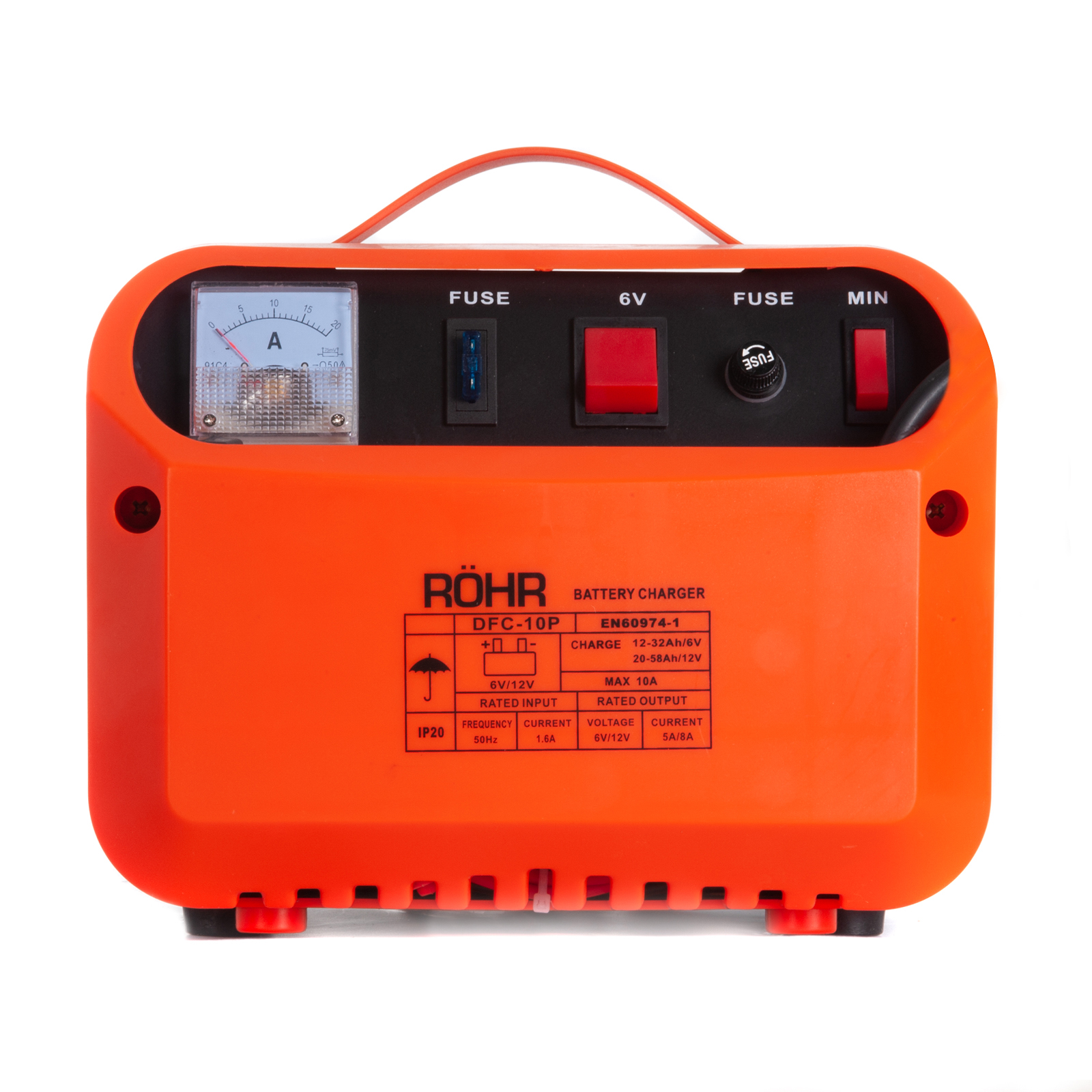 10 A Röhr Modes Recharge Rapide/dentretien Chargeur de Batterie Intelligent DFC-10P régénérateur 6 V/12 V 