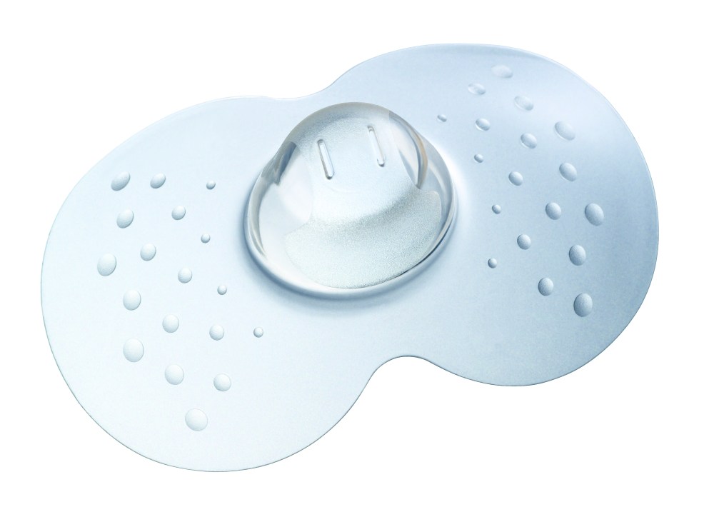Bout de sein - Silicone -Taille S - Lot de 2 en boîte de stérilisation - Transparent