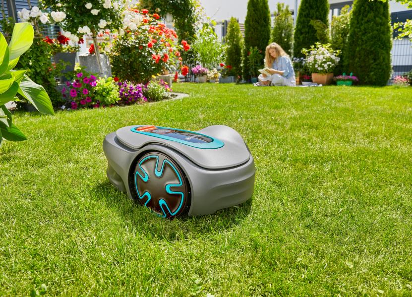 Tondeuse robot connectée petit jardin