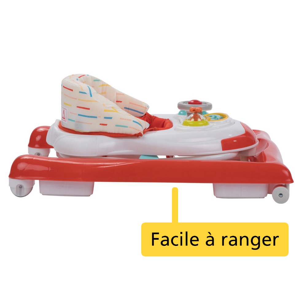 Safety 1st Bolid Trotteur Bebe Musical et Compact Happy Day