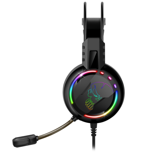 Ecouteurs 40 mm Rétro-éclairage RGB Rainbow