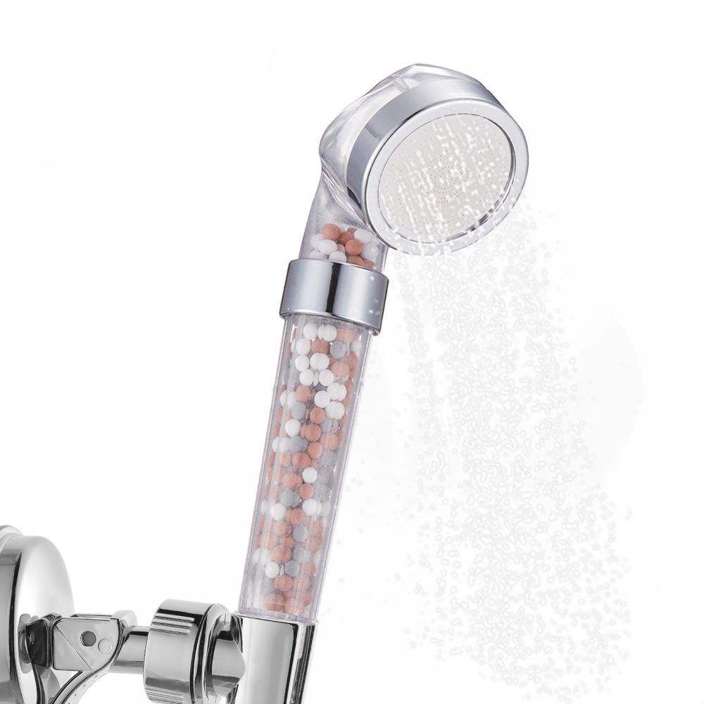 Pomme de douche à pulvérisation Pompe à douche à haute pression Pompe à douche Économie deau avec 3 modes darrosage 
