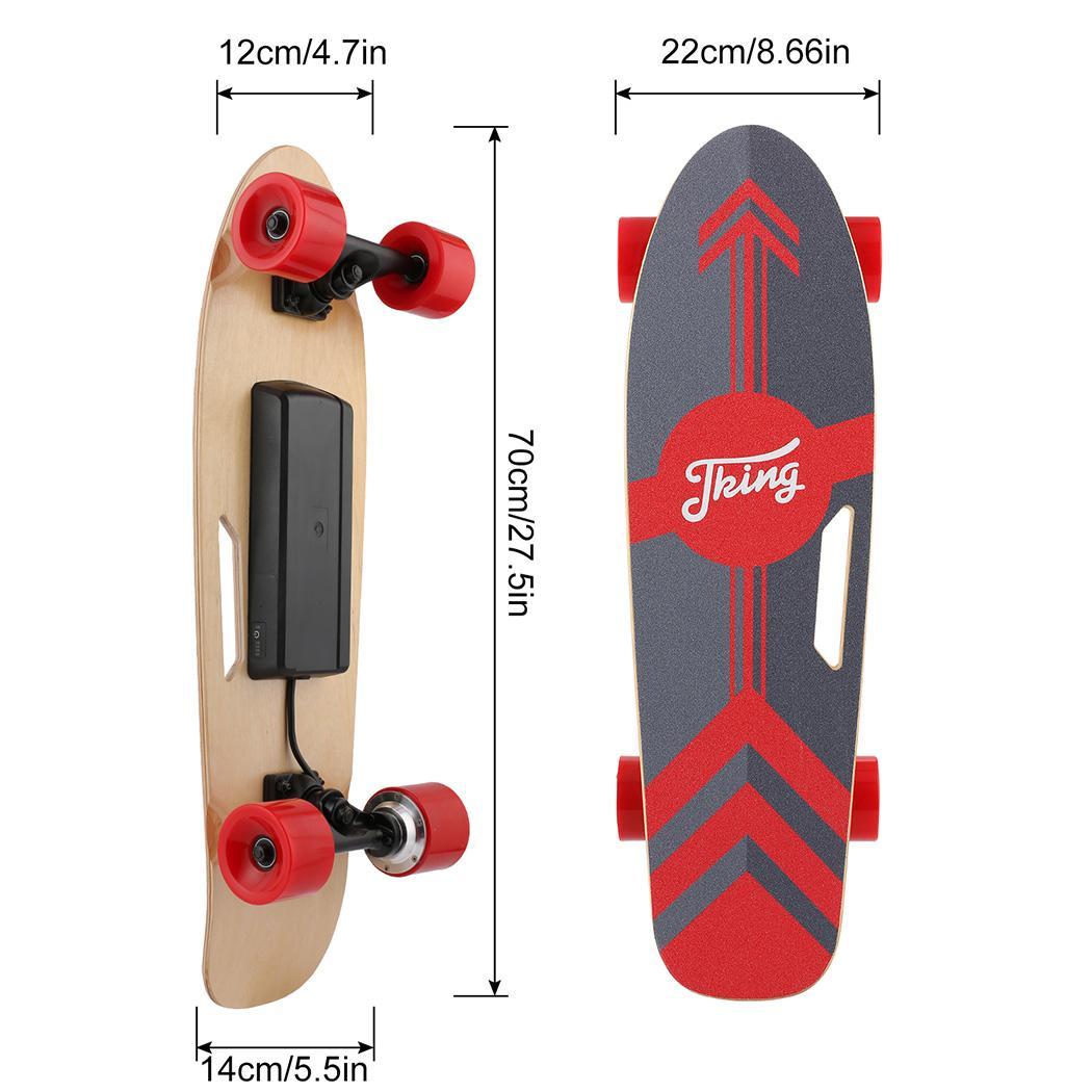 Electric Skateboard 3-vitesse Propulsé Avec Télécommande 