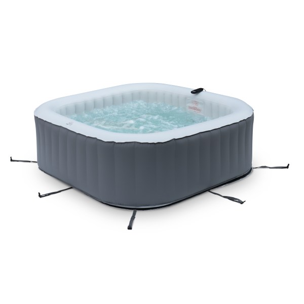 SQUARE INFLATABLE SPA 185 CM 6 PLACES - MSPA FJORD 6