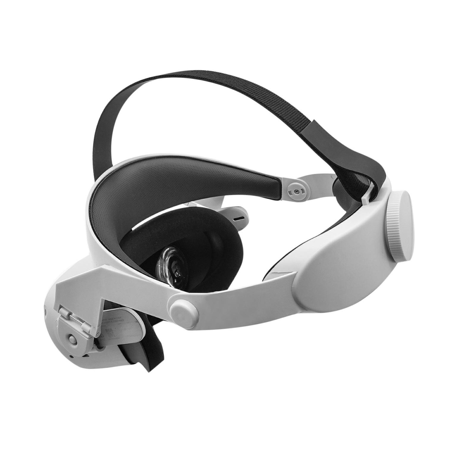 Sangle de tête pour Oculus Quest 2,casque Headband Remplacement de la sangle de tête pour Oculus Quest 2 Elite Sangle,réduction de la pression de la tête Protéger la tête Oculus Quest 2 VR Accessoires 