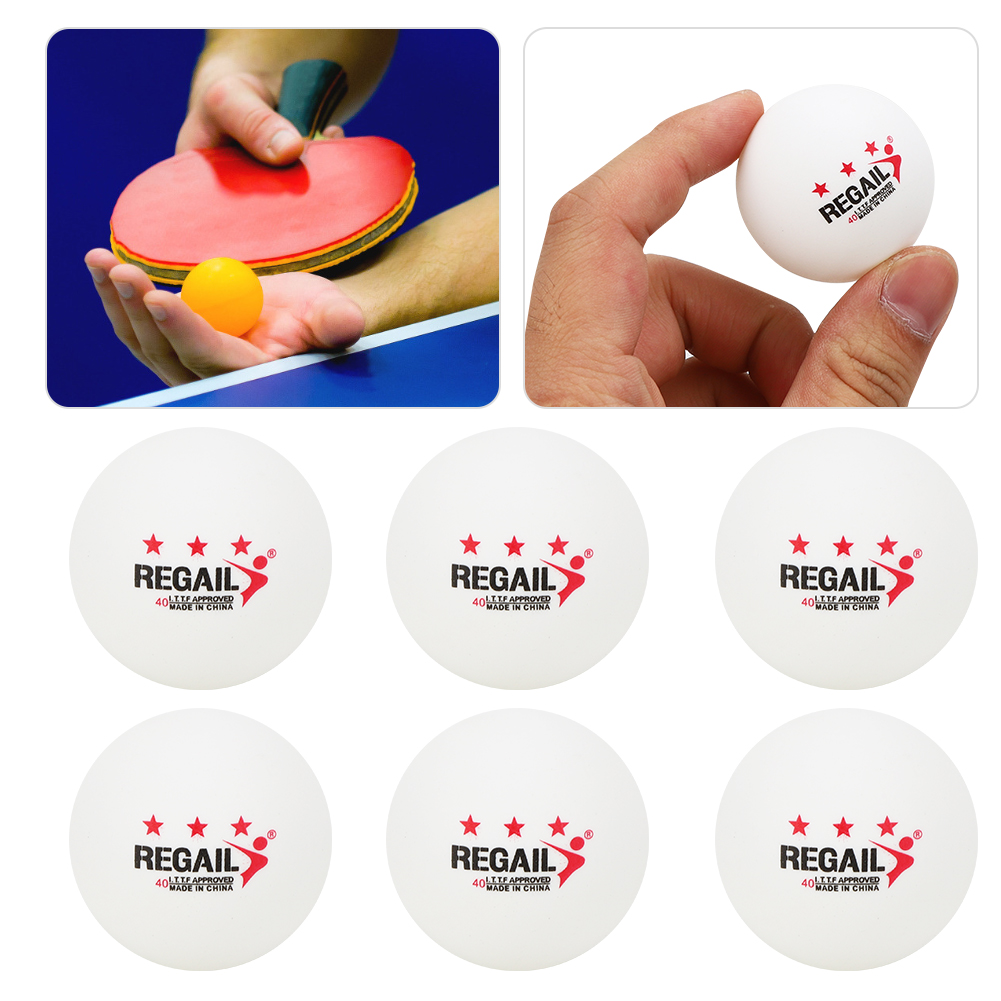 Boules plastique blanc pour Ping Pong Jeu 