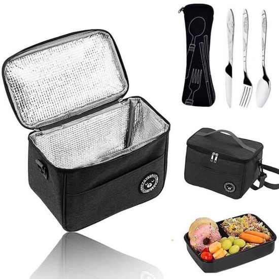 Portable Sac isotherme pr Sac Fourre-Tout Pique-Nique panier repas lunch box 