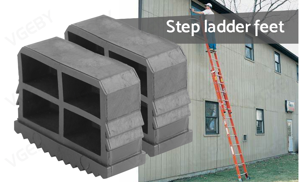 Pack de 10-70 mm x 23mm remplacement échelle step ladder pieds 