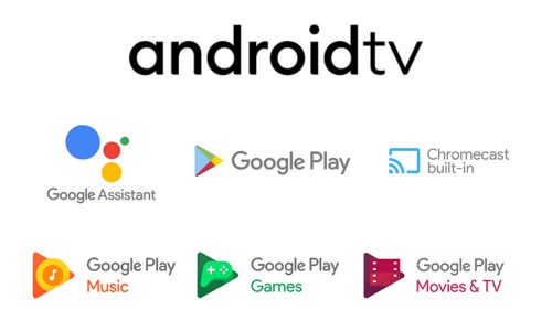 Louez vos films, jouez, écoutez de la musique et installez vos applications préférées, via Le Google Play store avec la POLAROID – ANDROID TV 58″ LED 4K