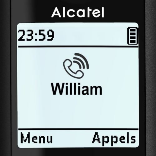 Téléphone fixe sans fil avec répondeur alcatel F890