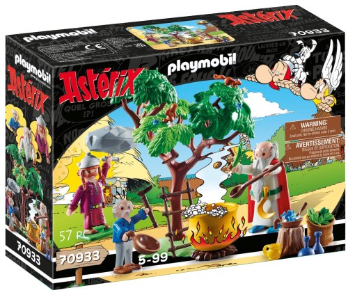 PLAYMOBIL - 70933 - Astérix : Panoramix et chaudron de Potion Magique
