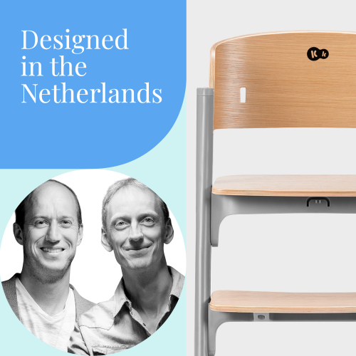 Chaise haute créée par des designers néerlandais