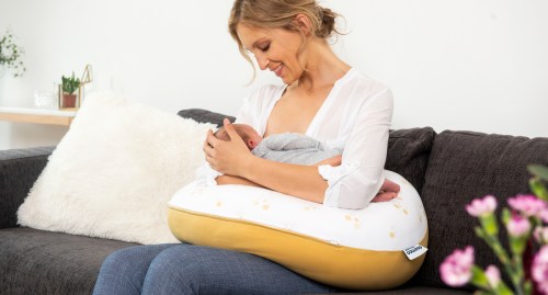 coussin de maternité doomoo et coussin d'allaitement