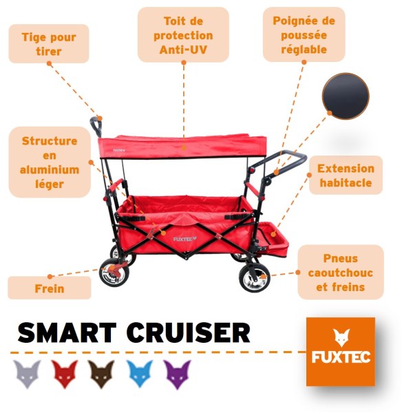 Smart Cruiser Rouge