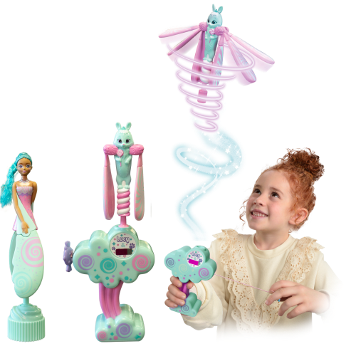 Sky Dancers, poupée enfant 5 ans, jouet volant, figurine mannequin