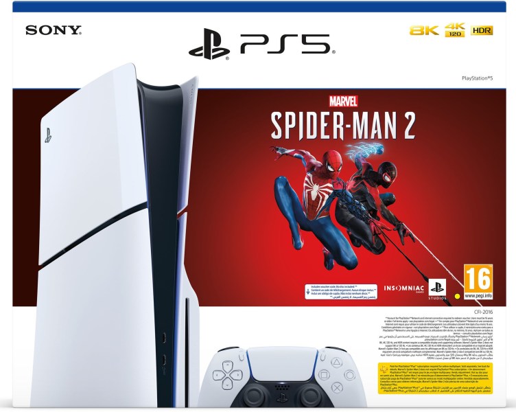 PS5 Standard + Spider-Man 2 (code)